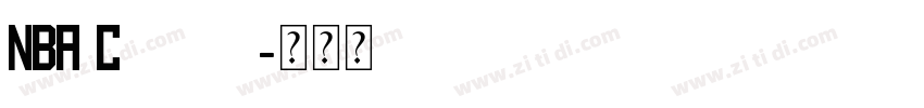 NBA Celtics字体转换